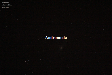 Andromeda Galaxy S