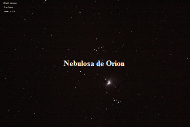 Orion Nebula S